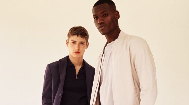 Valentin & Bambi Go 'Clean' in New Mango Collection Models Valentin Humbroich and Bambi Kouyate come together as the faces of Mango Man's Clean collection.