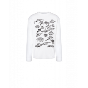 Moschino Spaceship Jersey T-shirt Moschino Spaceship Jersey T-shirt