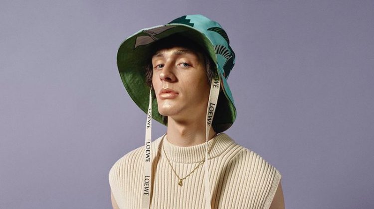 Paweł Dobberstein Sports Pastel Fashions for GQ Portugal