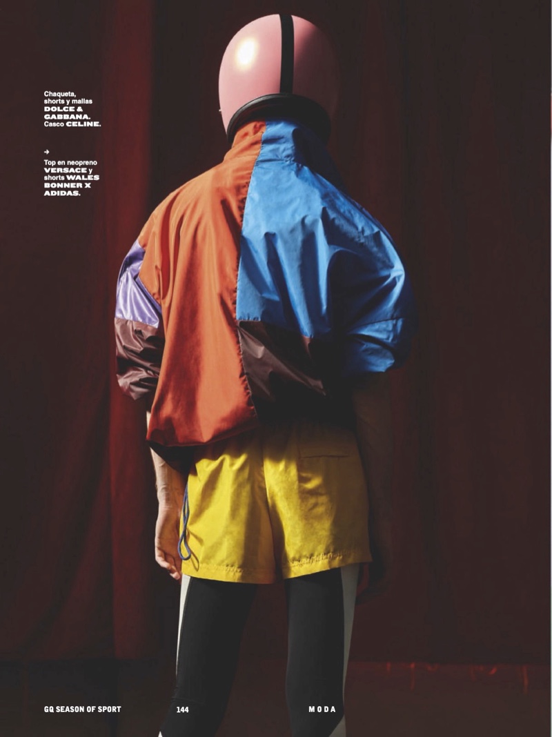 Rodrigue Durard Stars in Sports Story for Spanish GQ