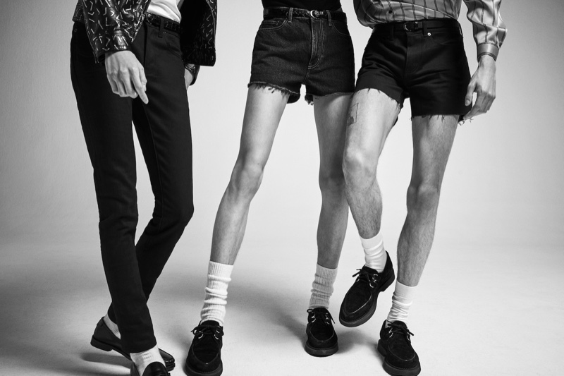 Saint Laurent presents its latest denim collection with a new campaign.