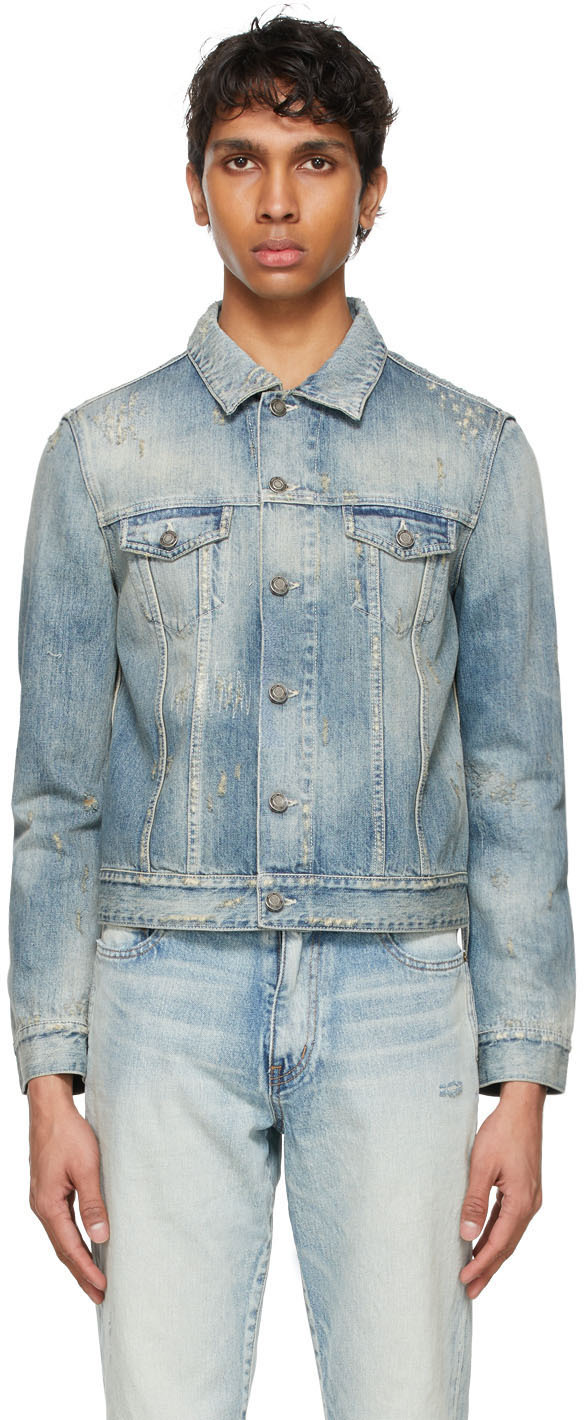 saint laurent blue jeans