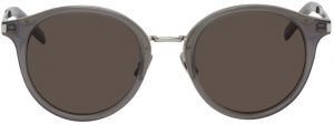 Saint Laurent Grey SL 57 Round Sunglasses Saint Laurent Grey SL 57 Round Sunglasses