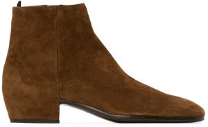 Saint Laurent Tan Suede Caleb Boots Saint Laurent Tan Suede Caleb Boots