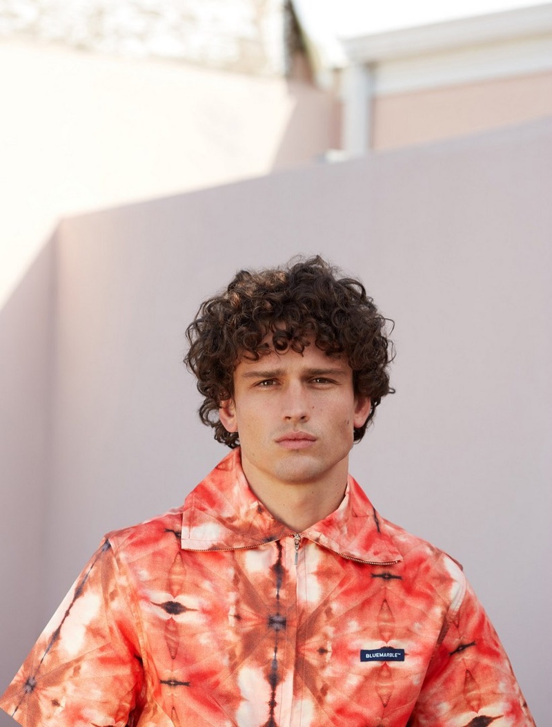 » Simon Nessman Charms in Bright Summer Fashions for GQ Russia Simon Nessman 2021 GQ Russia Fashion Editorial 008