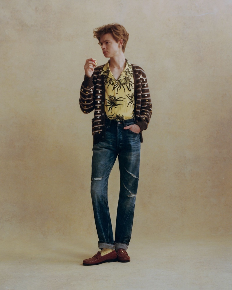 Thomas Brodie-Sangster Stars in Mr Porter Shoot, Talks Acting & Fashion
