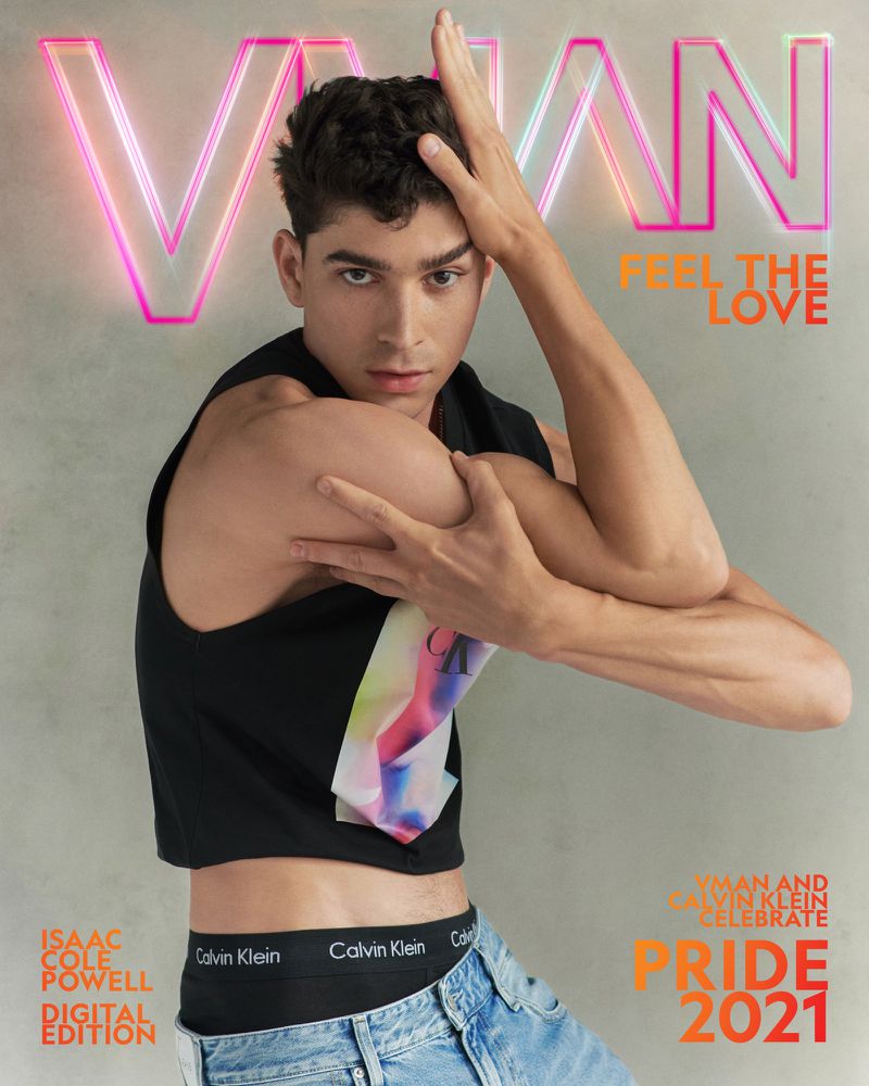 Isaac Cole Powell covers the VMAN's Pride 2021 issue.