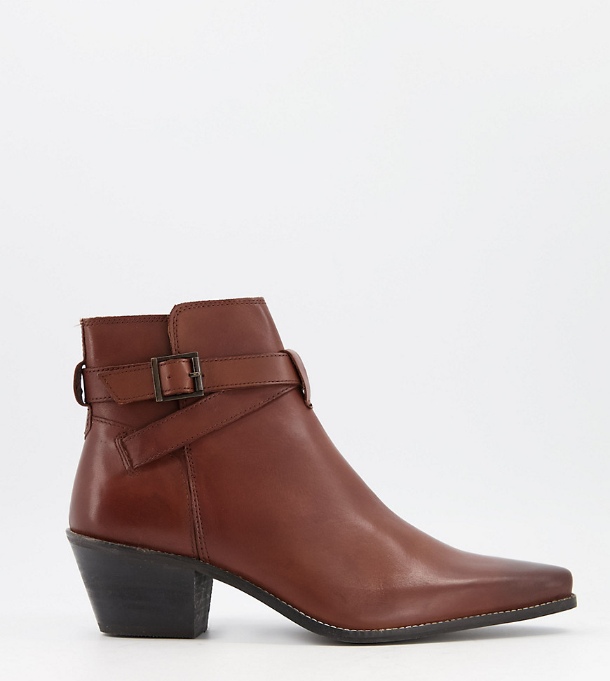 brown chelsea boots asos