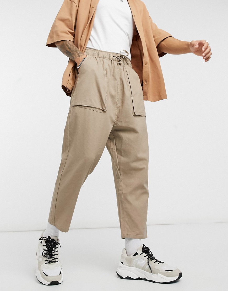 drop crotch chinos