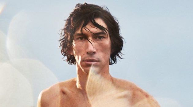 Adam Driver is the Face of New Burberry Fragrance Hero Emerging from the water shirtless, Adam Driver stars in the Burberry Hero fragrance campaign.