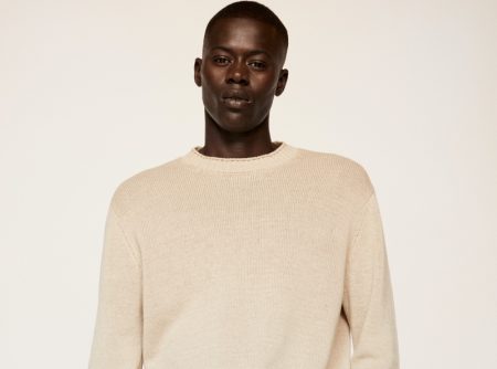 Alpha Dia Slips Into Mango’s Chic Clean Collection