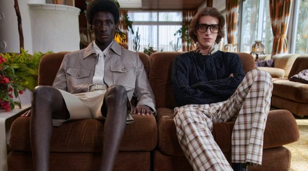 Xavier & Amadou Embrace Retro Charm for Baldessarini Spring '22 Campaign Andreas Ortner photographs Amadou and Xavier Buestel for Baldessarini's spring-summer 2022 campaign.