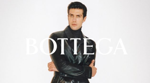 Dancer Roberto Bolle appears in Bottega Veneta's pre-fall 2021 Wardrobe 02 men's campaign.