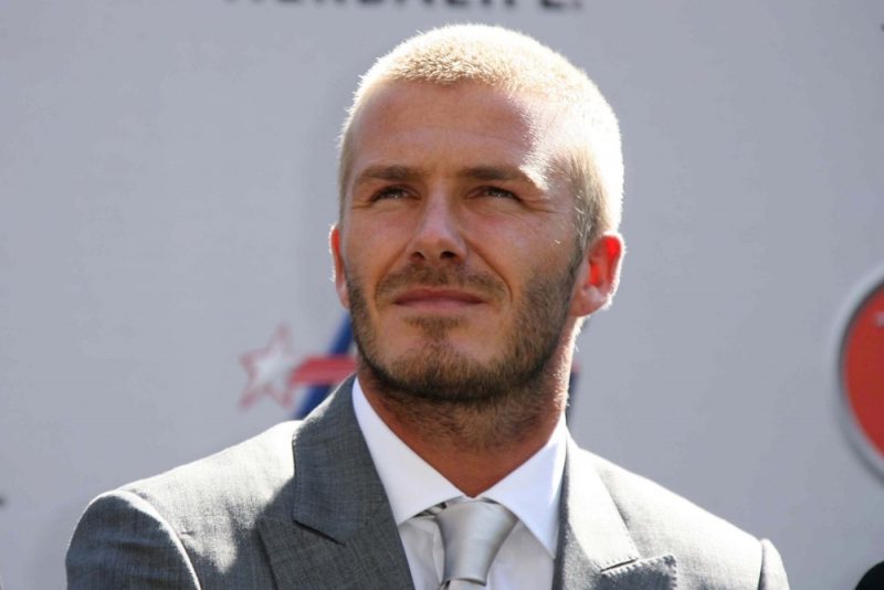 David Beckham Buzzcut