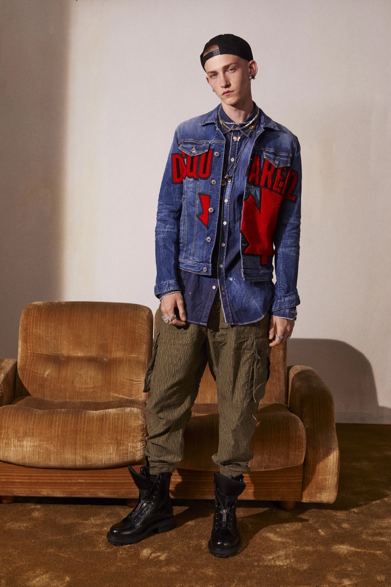 Dsquared2 Resort 2022 Mens Collection Lookbook 002
