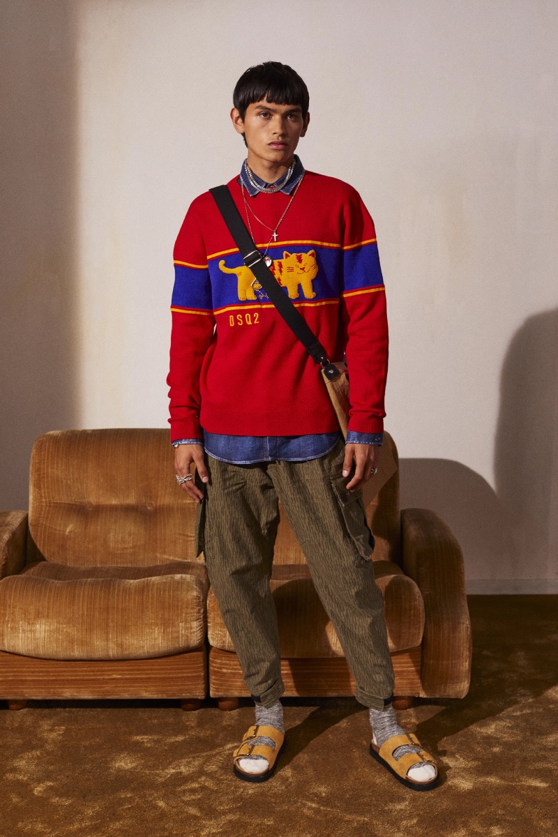 Dsquared2 Resort 2022 Mens Collection Lookbook 004