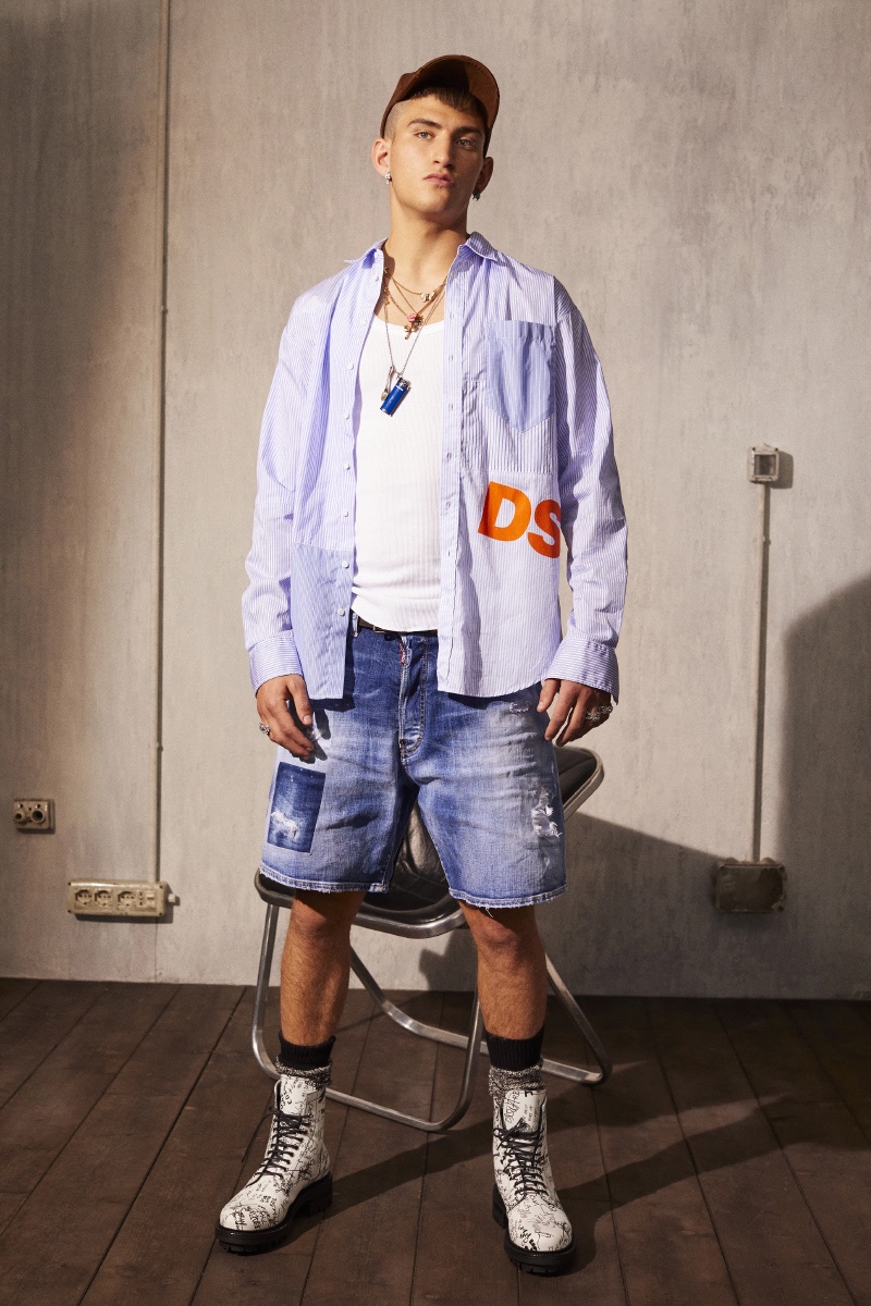 Dsquared2 Resort 2022 Mens Collection Lookbook 035