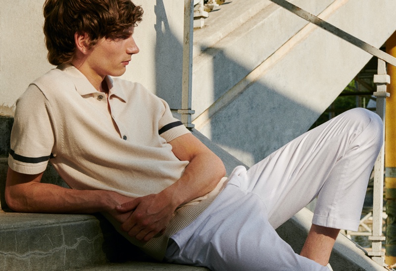» Le Pavillon: Erik Van Gils Dons Chic Massimo Dutti Style Erik Van Gils 2021 Massimo Dutti Fashion Editorial 007