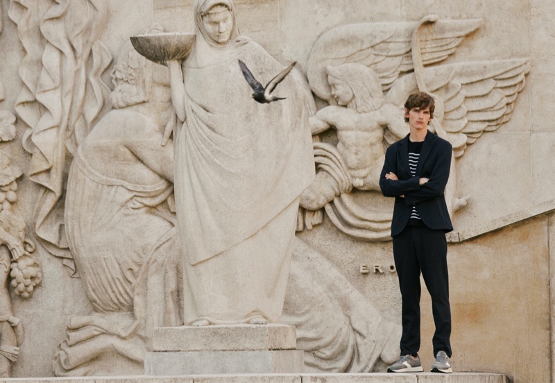 » Le Pavillon: Erik Van Gils Dons Chic Massimo Dutti Style Erik Van Gils 2021 Massimo Dutti Fashion Editorial 012