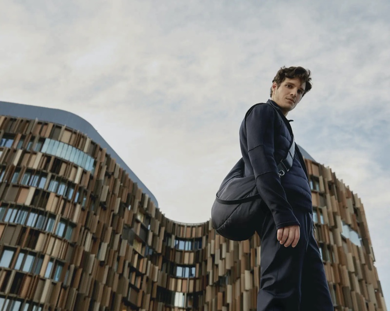 Dancer Mickael Lafon links up with Ermenegildo Zegna to showcase its High Performance collection.