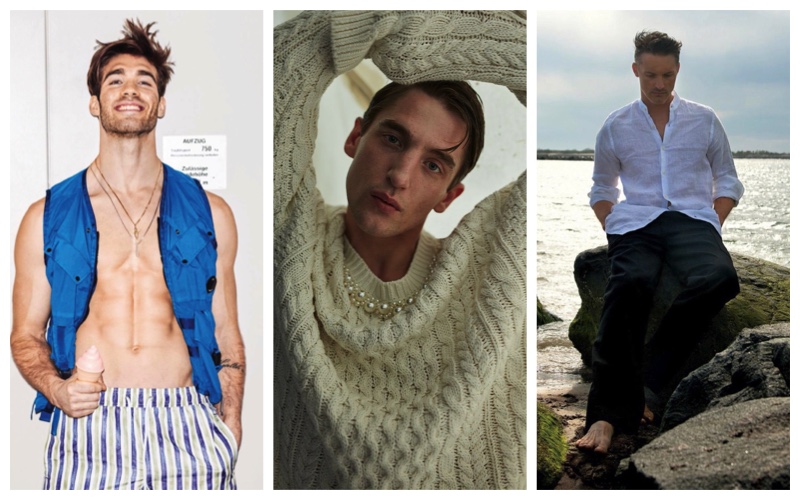 Week in Review: Janis Danner for Men's Health Germany, Anatol Modzelewski for Desire Homme, Ben Hill for Men's Journal