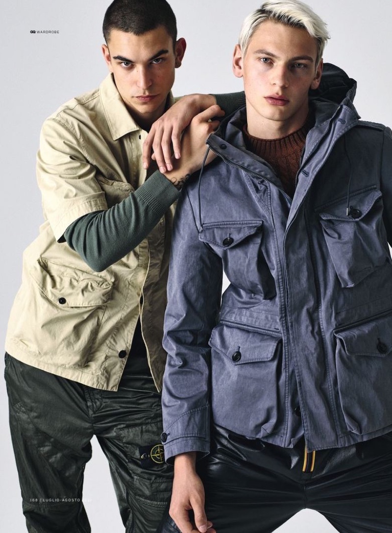 » Jun, Lucas & Simone Broach the New Season with GQ Italia GQ Italia 2021 New Season Editorial 003