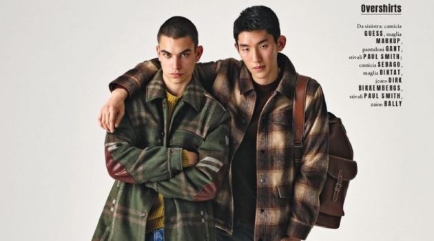 Jun, Lucas & Simone Broach the New Season with GQ Italia Jun, Lucas & Simone Broach the New Season with GQ Italia