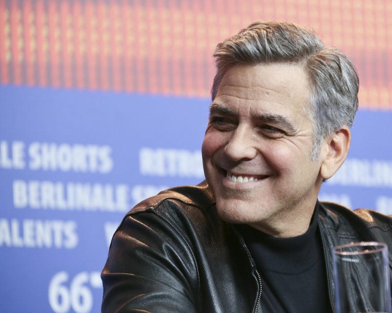 George Clooney Combover Haircut