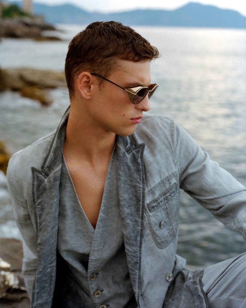 Giorgio Armani Summer 2021 Mens Campaign 001