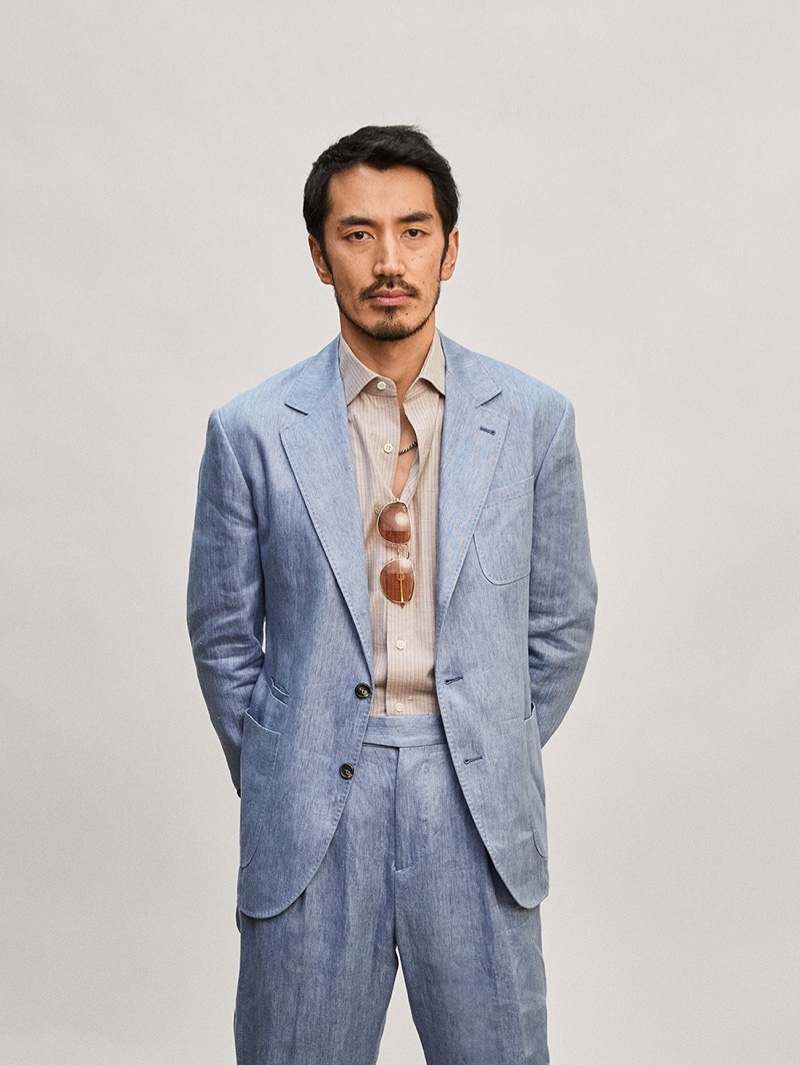 Hiroshi Fujii Embraces Luxury Looks for Four Seasons Magazine