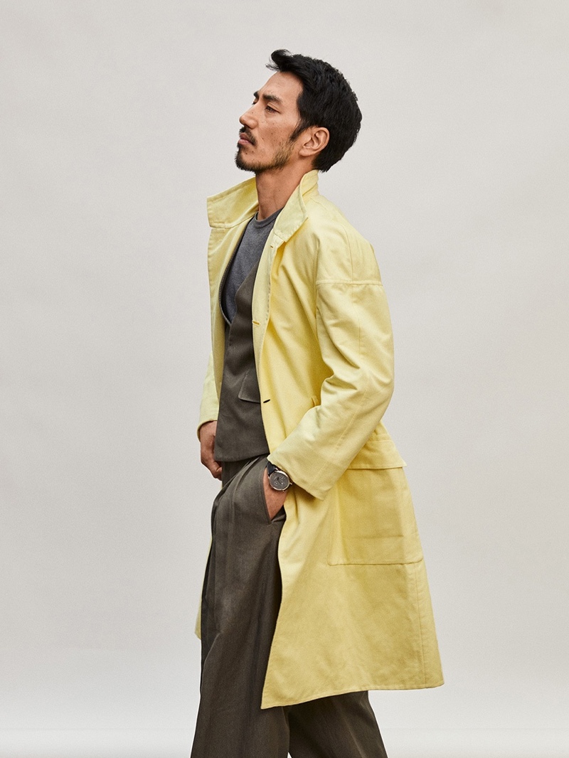Hiroshi Fujii Embraces Luxury Looks for Four Seasons Magazine