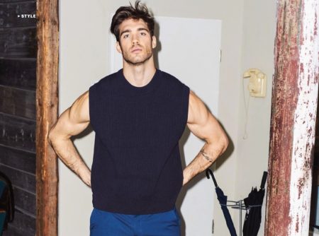 Janis Danner Rocks Casual Summer Style for Men’s Health Germany
