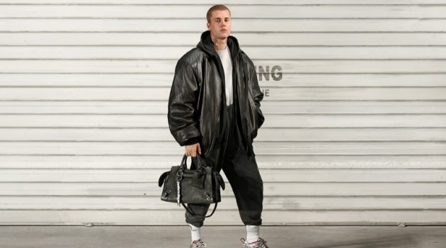 Justin Bieber Rocks Balenciaga Accessories in New Campaign Justin Bieber fronts a new advertising campaign for fashion house Balenciaga.