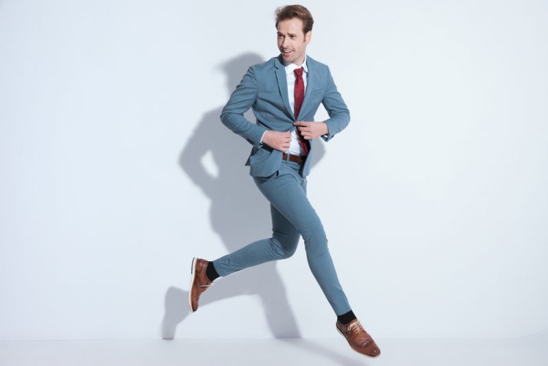 Man Suit Shirt Tie