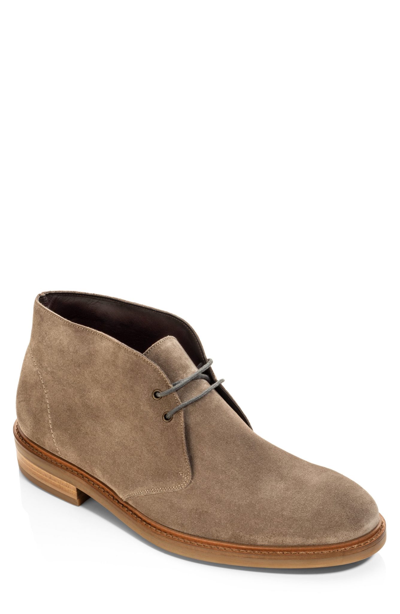 york rich cocoa welted chukka boots