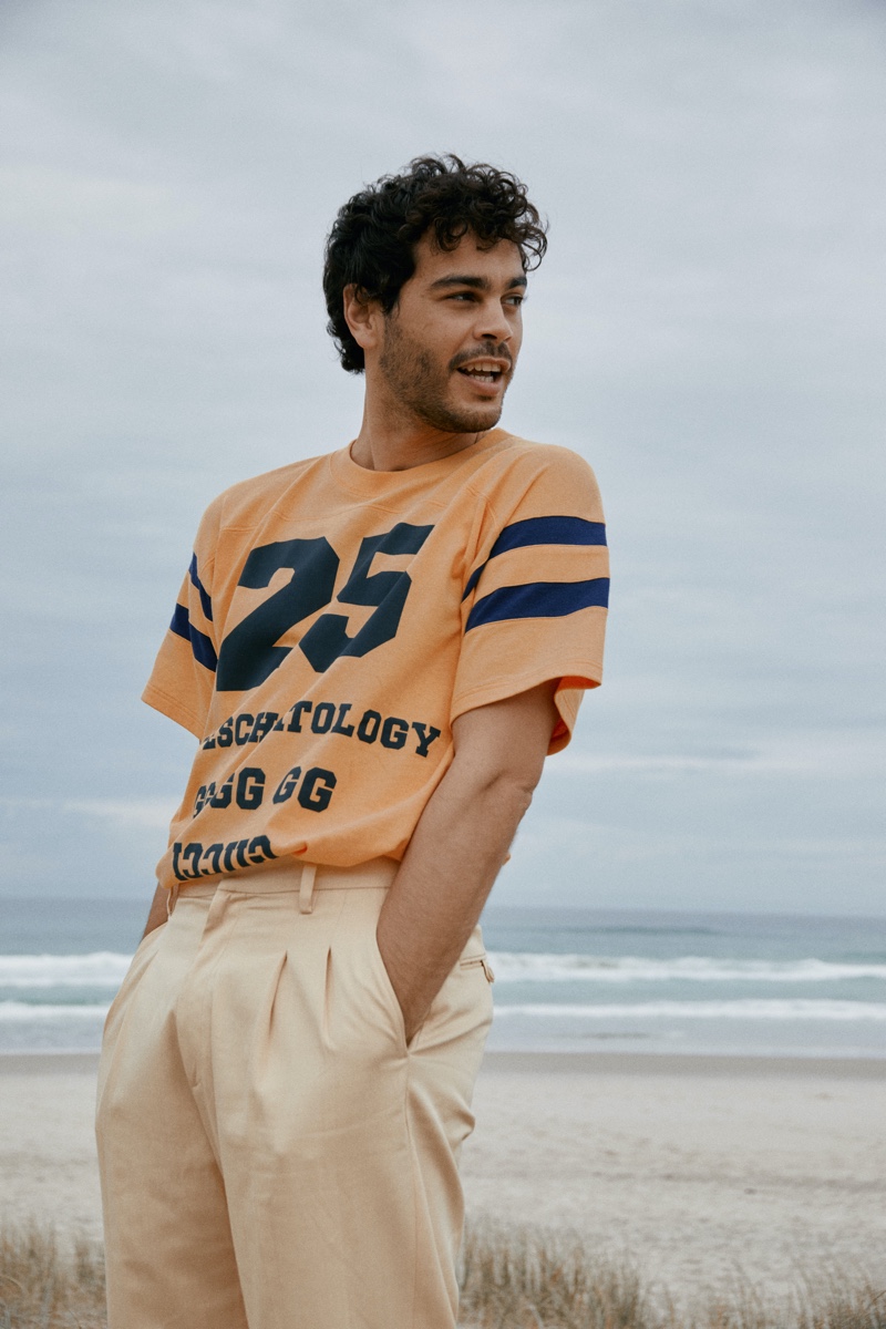 Nathan McGuire Hits the Beach for TODAY Cover Shoot