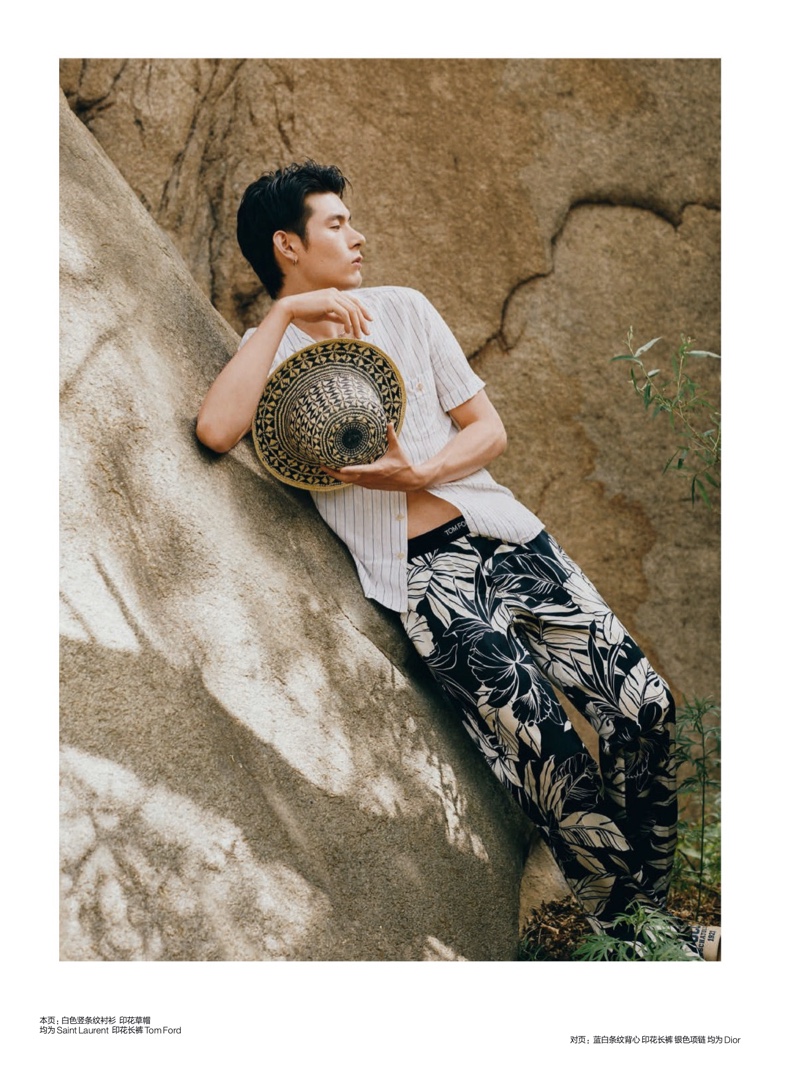 » Qiang Li & Lang Chen Enjoy a 'Summer Vacation' with GQ China Qiang Li 2021 GQ China Fashion Editorial 005