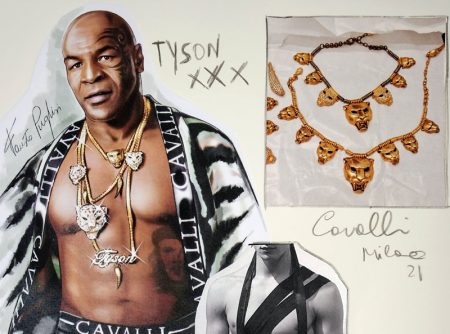 Roberto Cavalli Unveils Mike Tyson-themed Spring Collection