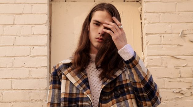Tate Moss Dons Sleek Coats & Jackets for L'Officiel Hommes Brasil Tate Moss Dons Sleek Coats & Jackets for L'Officiel Hommes Brasil