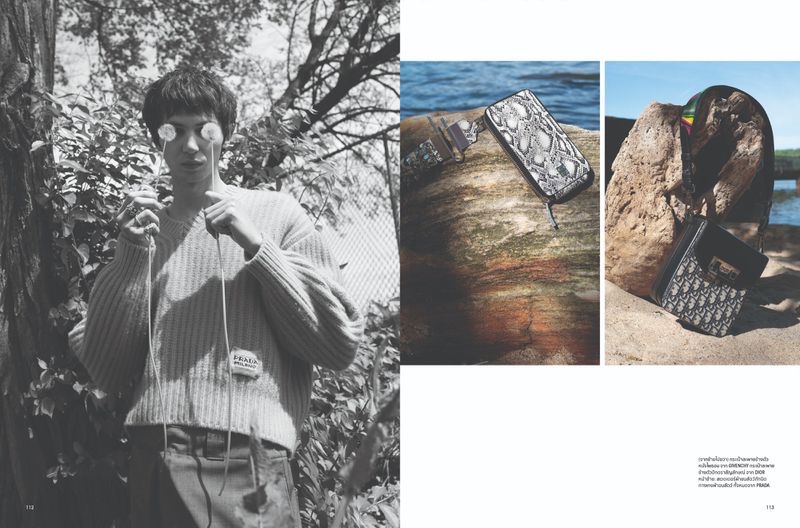 » Willow Barrett Answers the Call of Nature for L'Officiel Hommes Thailand Willow Barrett 2021 LOfficiel Hommes Thailand Fashion Editorial 005