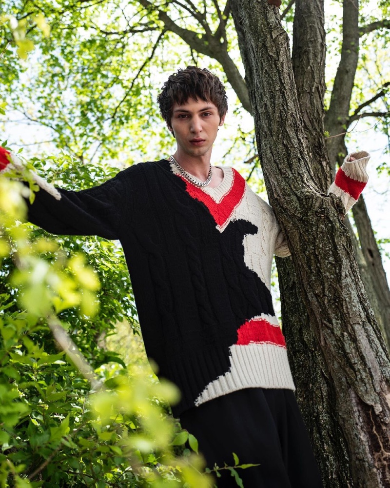 Willow Barrett Answers the Call of Nature for L'Officiel Hommes Thailand
