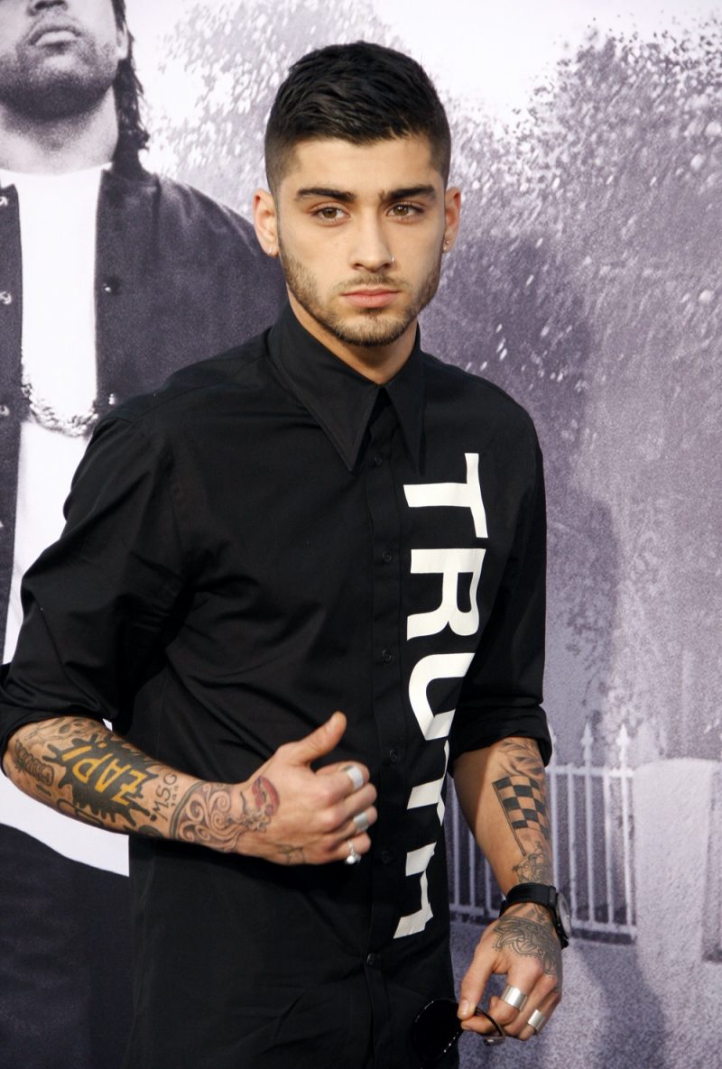 Zayn Malik Disconnected Undercut