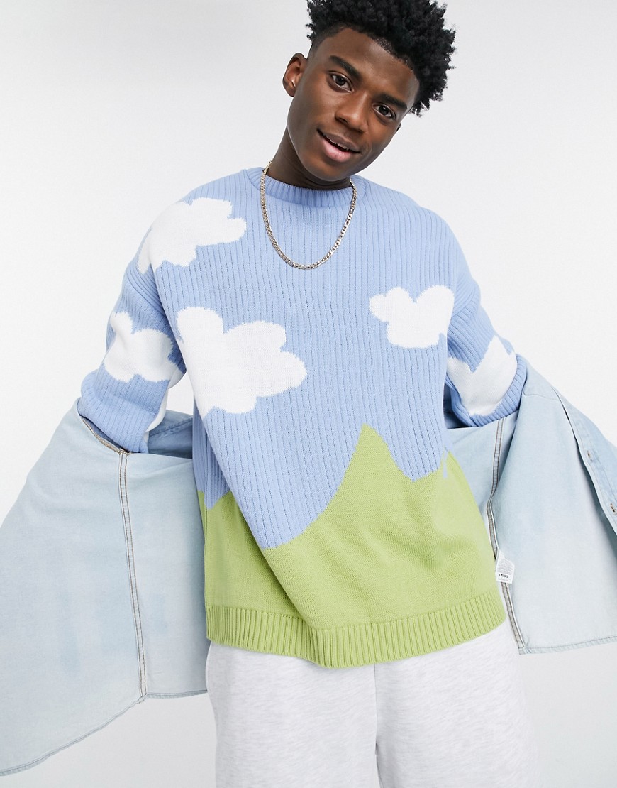 Knitted Jumper Cloudjumper Asos Asos Design Cloud Knitted Jumper