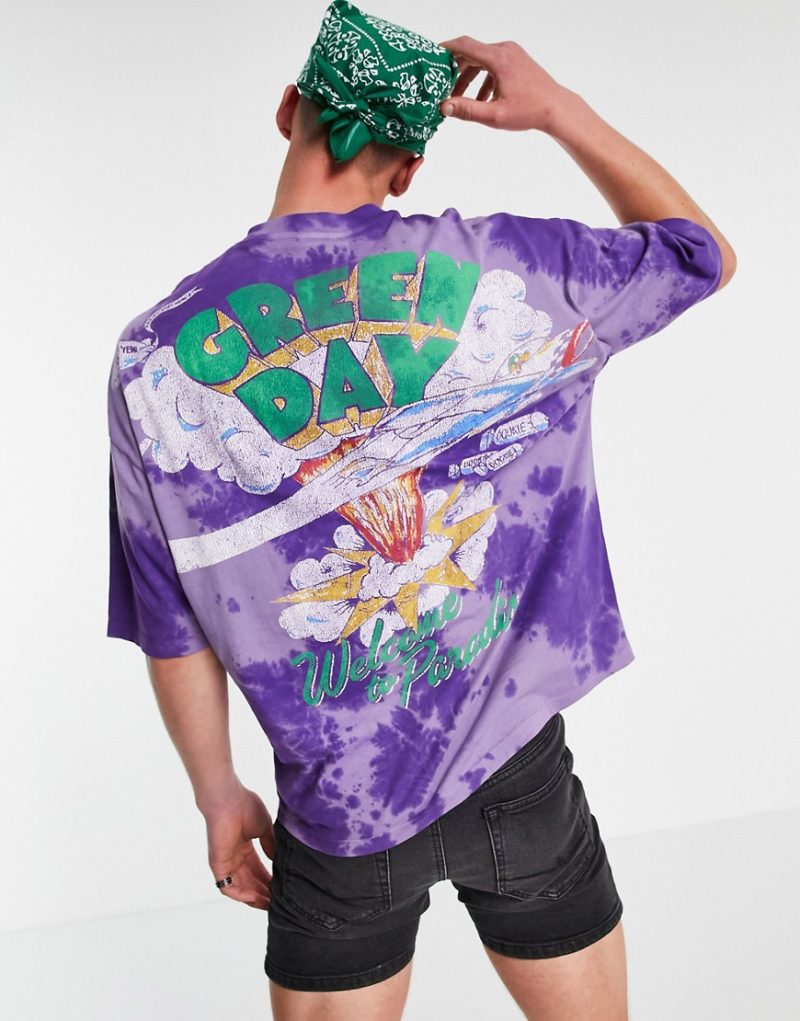 asos purple t shirt