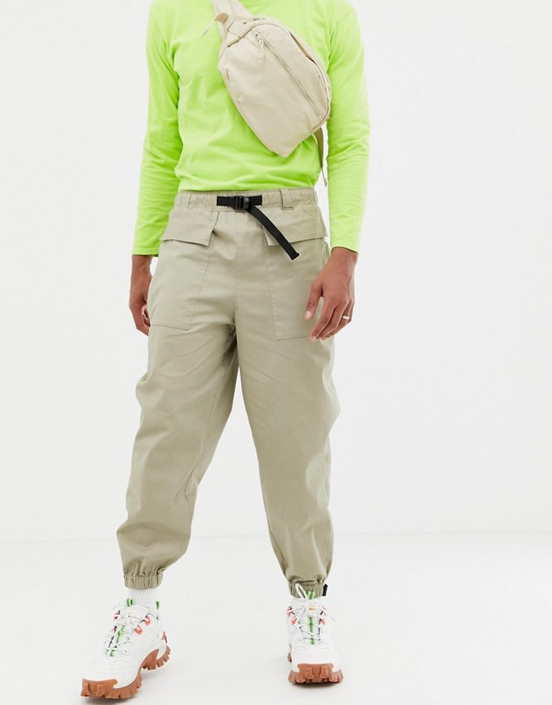 tapered utility pants