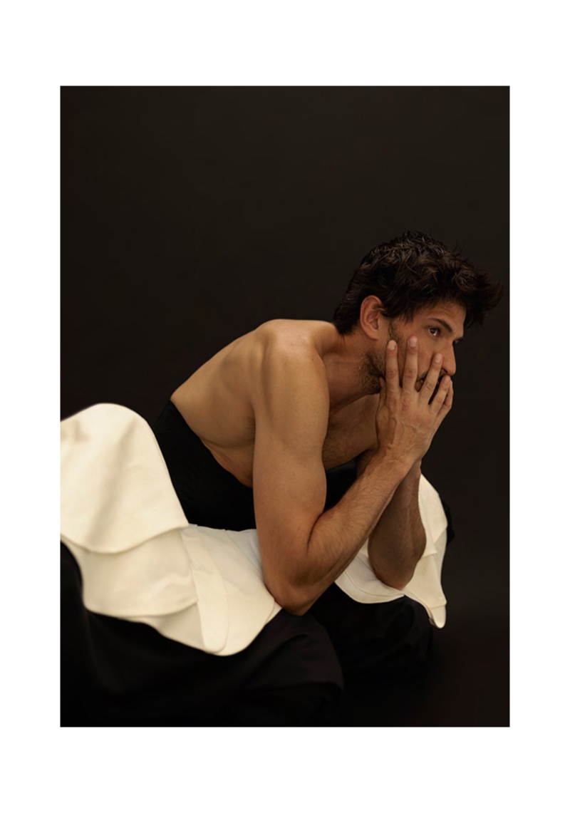 Andres Velencoso Rocks Bold Styles for Issue Cover Story