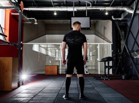Back Muscular Man Gym