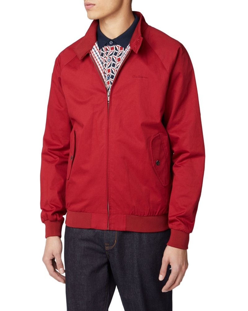 Ben Sherman Signature Harrington Jacket Red » James Dean: The Original Style Rebel Ben Sherman Signature Harrington Jacket Red
