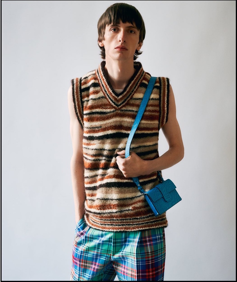 » Benno Bulang Goes Bold in New Season Styles for Matches Fashion Benno Bulang 2021 MatchesFashion Editorial 006