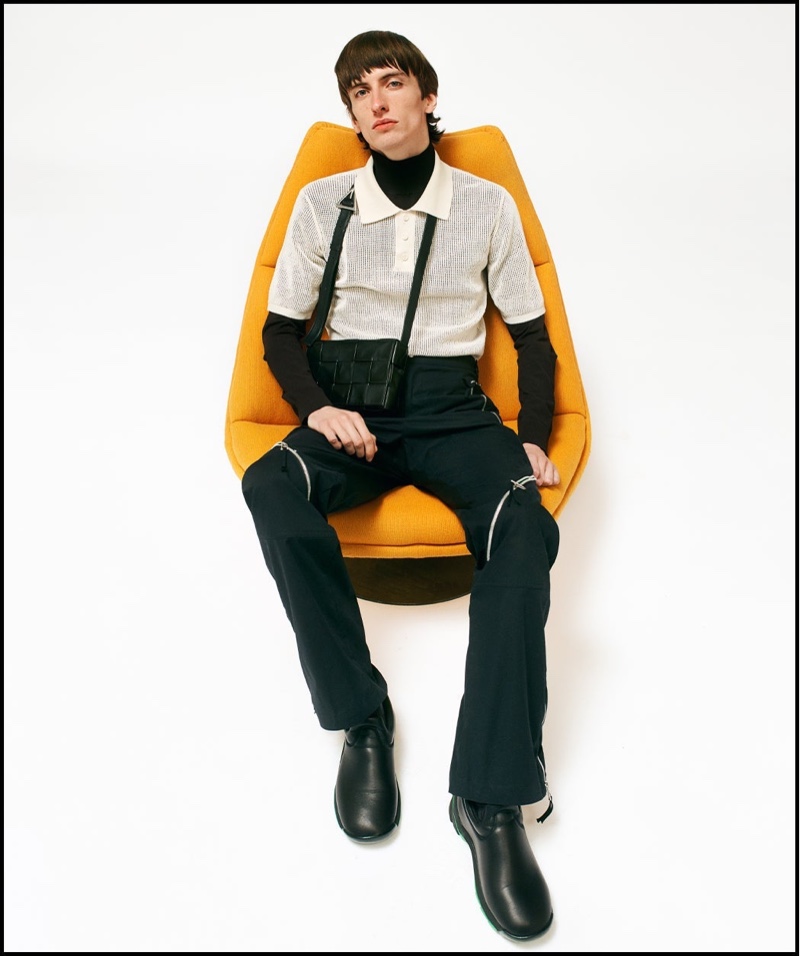 » Benno Bulang Goes Bold in New Season Styles for Matches Fashion Benno Bulang 2021 MatchesFashion Editorial 007
